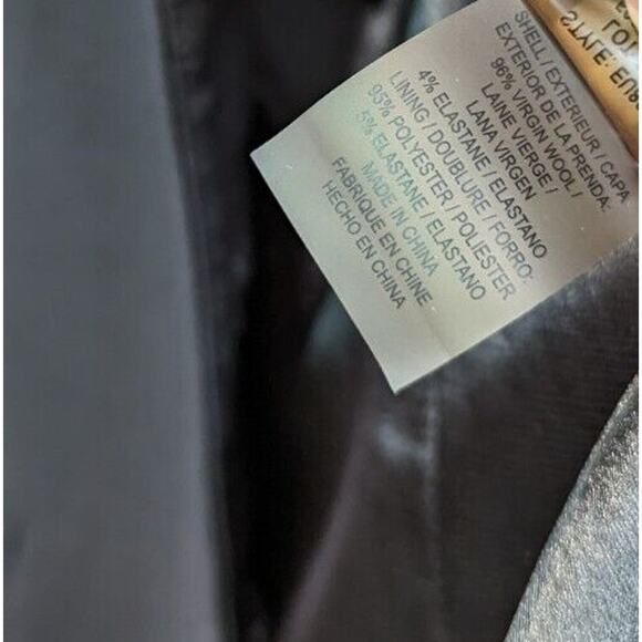 Elie Tahari Blazer Women 2 XS Wool Black 3 Button Suit Jacket Business Office - Picture 11 of 15